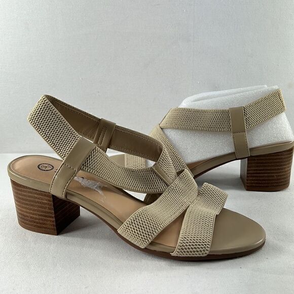 Bella Vita Jodi Stretch Sandals Natural size 10 W - Picture 3 of 8